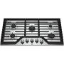 Whirlpool - 36" Gas Cooktop - Stainless steel WCG55US6HS - Image 3