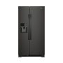 Whirlpool - 24.6 Cu. Ft. Side-by-Side Refrigerator - Black - Image 1