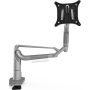 Kanto DMS Series Desktop Monitor Mount - Silver - Image 1