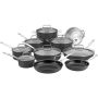 Cuisinart - Chef's Classic 17-Piece Cookware Set (Black) - Image 1