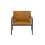 Sauder - Boulevard Caf Collection 4-Leg Accent Chair - Camel - Image 1