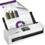 Brother - ADS-1700W Wireless Desktop Document Scanner with Touchscreen LCD - White - Image 1