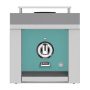 Hestan - 11in. Natural Gas Side Burner - Bora Bora - Image 1