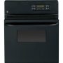 GE - 24" Built-In Single Electric Wall Oven - Black on Black - Image 1