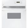 GE - 24" Built-In Single Electric Wall Oven - White On White - Image 1