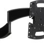 Sanus - Premium Series Swivel TV Wall Mount for Most 19" - 40" TVs - Black - Image 1