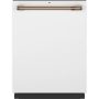 Cafe - 24 inch Top Control Tall Tub Built-In Dishwasher with Stainless Steel Tub - Matte White - Image 1