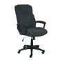 Serta - Hannah II 5-Pointed Star Microfiber Executive Chair - Black - Image 1