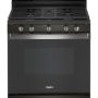 Whirlpool - 5.0 Cu. Ft. Freestanding Gas Range with Self-Cleaning and SpeedHeat Burner - Black stainless steel - Image 1