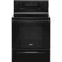 Whirlpool - 5.3 Cu. Ft. Freestanding Electric Range with Self-Cleaning and Frozen Bake - Black - Image 1