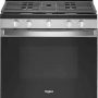 Whirlpool - 5.0 Cu. Ft. Freestanding Gas Range with Self-Cleaning and SpeedHeat Burner - Stainless steel WFG525S0JZ - Image 1