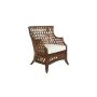 OSP Designs - Kona Rustic Armchair - Brown Wash - Image 1