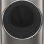 GE - 7.8 Cu. Ft. 12-Cycle Electric Dryer with Steam - Satin Nickel - Image 1