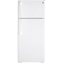GE - 17.5 Cu. Ft. Top-Freezer Refrigerator - White GIE18GTNRWW - Image 1