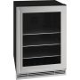 U-Line - 1 Class 194-Can Beverage Cooler - Stainless steel - Image 1