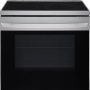 LG - 6.3 Cu. Ft. Freestanding Single Electric Convection Range with Air Fry and WideView Window - Stainless steel - Image 1