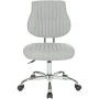 OSP Home Furnishings Sunnydale 5-Pointed Star Office Chair - Fog - Image 1