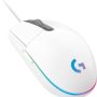 Logitech - G203 LIGHTSYNC Wired Optical Gaming Mouse with 8,000 DPI sensor - White - Image 1