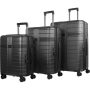 Bugatti - Hamburg Spinner Suitcase Set (3-Piece) - Charcoal - Image 1