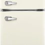 Insigniaâ„¢ - Retro 3.1 cu. ft. Mini Fridge with Top Freezer - Creamy vanilla - Image 1