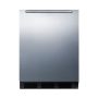 Summit Appliance - 5.5 Cu. Ft. Mini Fridge - Stainless steel - Image 1