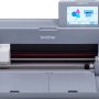Brother ScanNCut DX SDX125 Electronic Cutting Machine w/ Built-in Scanner - Grey/Aqua - Image 1