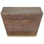 Simpli Home - Abba Square Modern Mango Wood Coffee Table - Dark Brown - Image 1