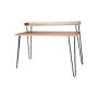 OneSpace Avalon Simple Computer Desk Classic Oak - Image 1