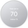 Google Nest Thermostat - Programmable Smart Wi-Fi Thermostat for Home - Snow - Image 1
