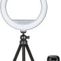 Sunpak - 12" Bi-Color Tabletop or Handheld Vlogging Kit with Bluetooth Remote for Smartphones and Compact Cameras - Black - Image 1