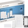 Lutron - Caseta Deluxe Smart Switch Kit (White) - Image 1