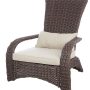 Patio Sense Coconino Deluxe Wicker Mocha Chair - Image 1