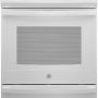 GE - 5.3 Cu. Ft. Slide-In Electric Convection Range w/ Steam Clean and No Preheat Air Fry - White on White - Image 1