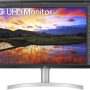 LG - 32" UltraFine IPS UHD Monitor w/ FreeSync - White - Image 1