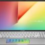 ASUS - VivoBook S 15.6" Laptop - Intel Core i7 - 16GB Memory - NVIDIA GeForce MX350 - 1TB SSD - Transparent Silver - Image 1
