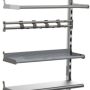 Gym Rax®- 6 Ft. Add-On Bay + Gym Storage - Storm Grey - Image 1