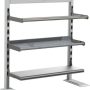 Gym Rax®- 4 Ft. Streamline Bay + Gym Storage - Storm Grey - Image 1