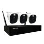Night Owl - 10 Channel Wi-Fi NVR with (3) 1080p Wire Free Expandable Battery Powered Spotlight Cameras and 1TB Hard Drive - White - Image 1