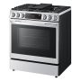 LG - 6.3 Cu Ft Gas Range w/ Air Fry, ProBake Convection, and Smart WiFi - PrintProof Stainless Steel - Image 1