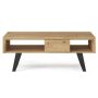 Simpli Home - Lowry Coffee Table - Distressed Golden Wheat - Image 1