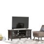 Simpli Home - Kitchener SOLID WOOD 60" Wide Contemporary TV Media Stand in Hickory Brown For TVs up to 65 inches - Hickory Brown - Image 1
