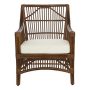 OSP Home Furnishings - Maui Chair - Cream/Brown - Image 1