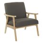 OSP Home Furnishings Weldon Chair - Brown - Image 1
