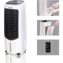 Honeywell 194 CFM Indoor Evaporative Air Cooler (Swamp Cooler) w/ Remote Control in White - White - Image 1