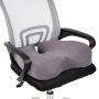 Mind Reader - Office Chair Cushion, Ergonomic, Orthopedic, Portable, Car Seat, Memory Foam, 18.25"L x 15.5"W x 4"H - Gray - Image 1