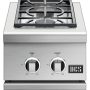 DCS by Fisher & Paykel Double Side Burner Stainless Steel - SBE1-142-L - Image 1
