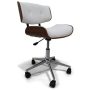 Simpli Home - Dax Bentwood Office Chair - White - Image 1