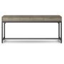 Simpli Home - Banting Mid Century Wide Desk - Distressed Grey - Image 1