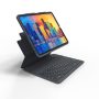 ZAGG - Pro Keys Wireless Keyboard & Detachable Case for Apple iPad Pro 12.9in. (3rd Gen. 2018, 4th Gen. 2020, 5th Gen. 2021) - Black - Image 1
