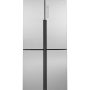 Haier - 16.4 Cu. Ft. Quad Door Counter Depth Refrigerator w/ Fingerprint Resistant Stainless - Stainless steel - Image 1